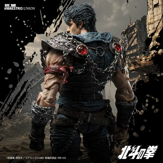 Pre-Order!!! Maestro Union Fist of the North Star Kenshiro 1/12 Scale Action Figure