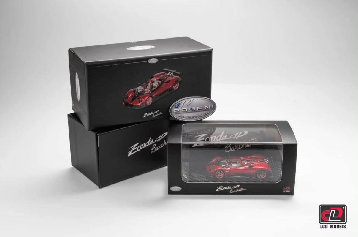 LCD Pagani Zonda HP Barchetta 1/64 scale alloy model car exclusive from Hong Kong Toycar Salon Exhibition 2025 Limited