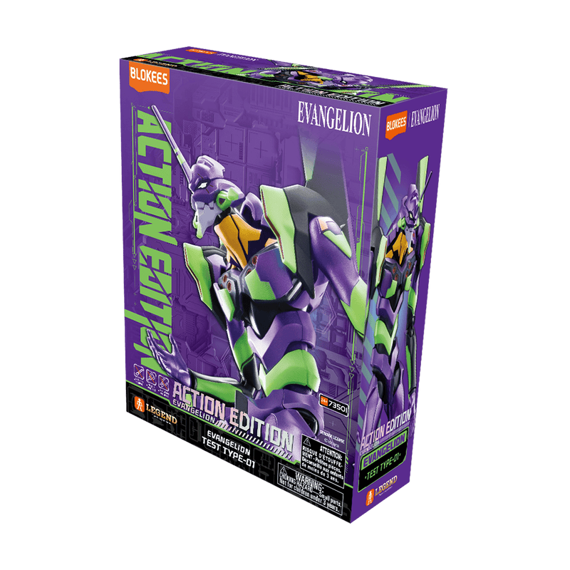 Blokees Neon Genesis Evangelion Unit-01 Action Edition model kit