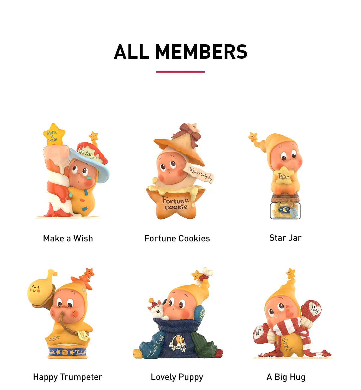 Pop Mart Twinkle Twinkle The Gifts From Stars Series Blind Box Figures 100% Authentic