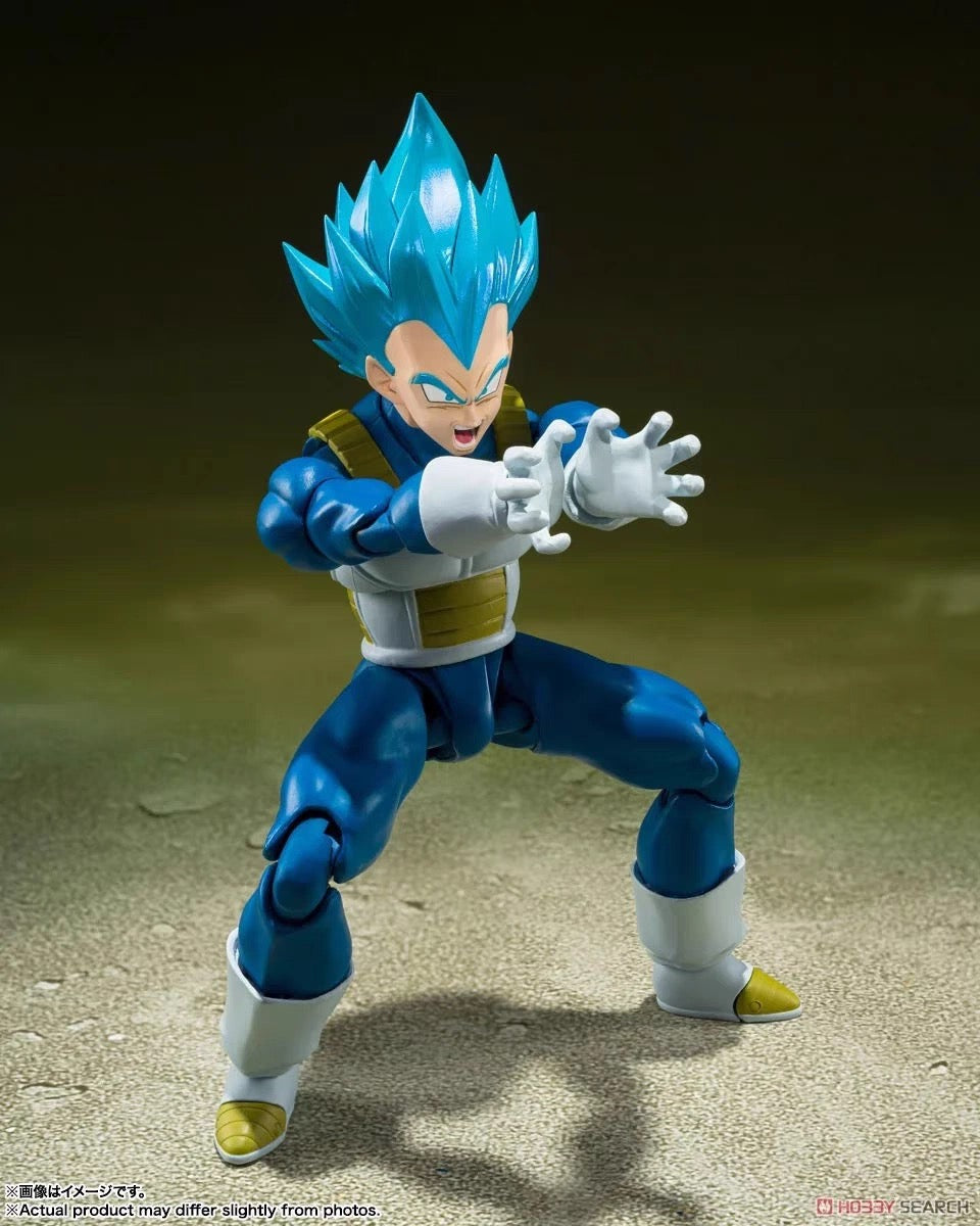 SHF Vegeta Unwavering Saiyan Pride - DBZ Action Figure - 100% Authentic