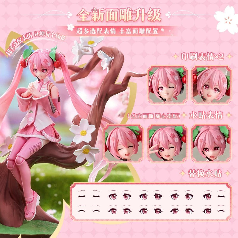 Blokees HATSUNE MIKU - Sakura Miku - Model Kit Fantastics Series 002