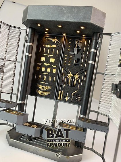 2GoodCo 1/12 The Bat Secret Base Armoury - Inaboxstore