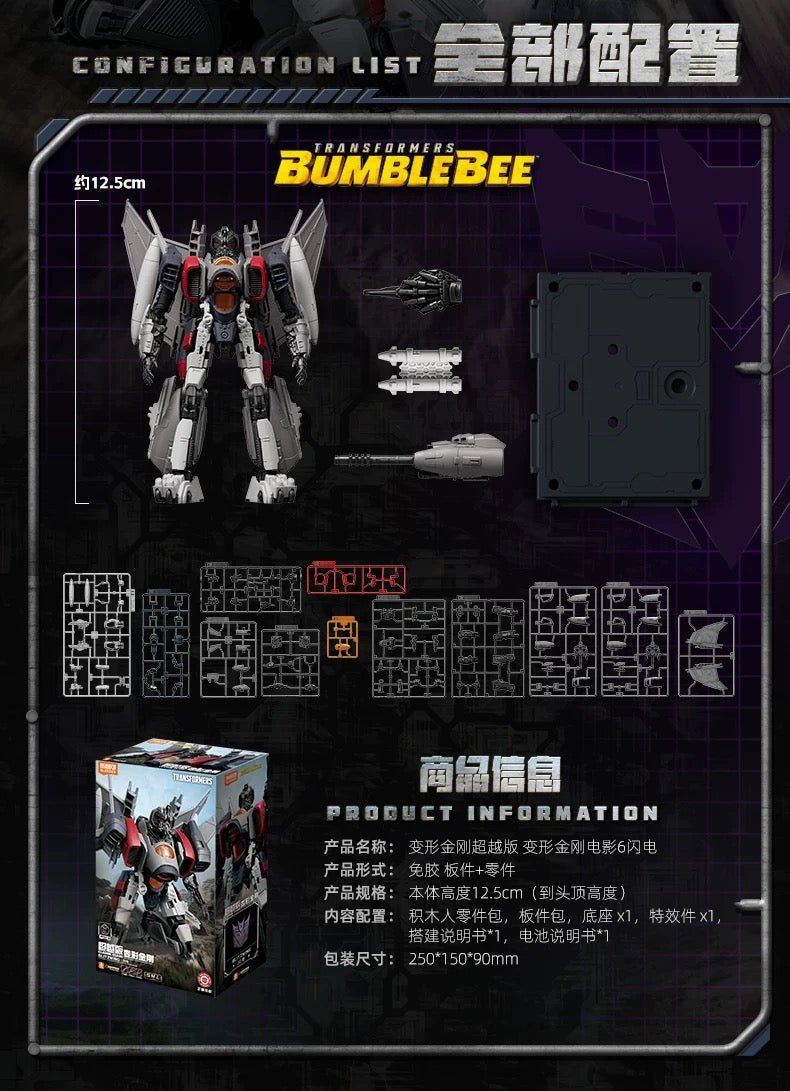 BLOKEES Classic Class Blitzwing – Transformers Model Kit