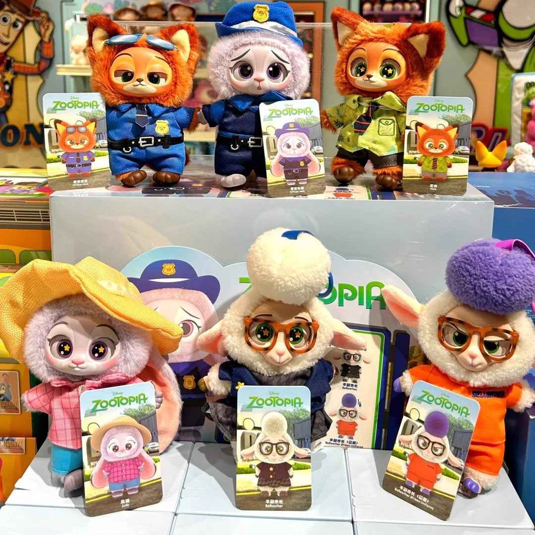 MINISO Disney Zootopia Series Vinyl Plush Pendant