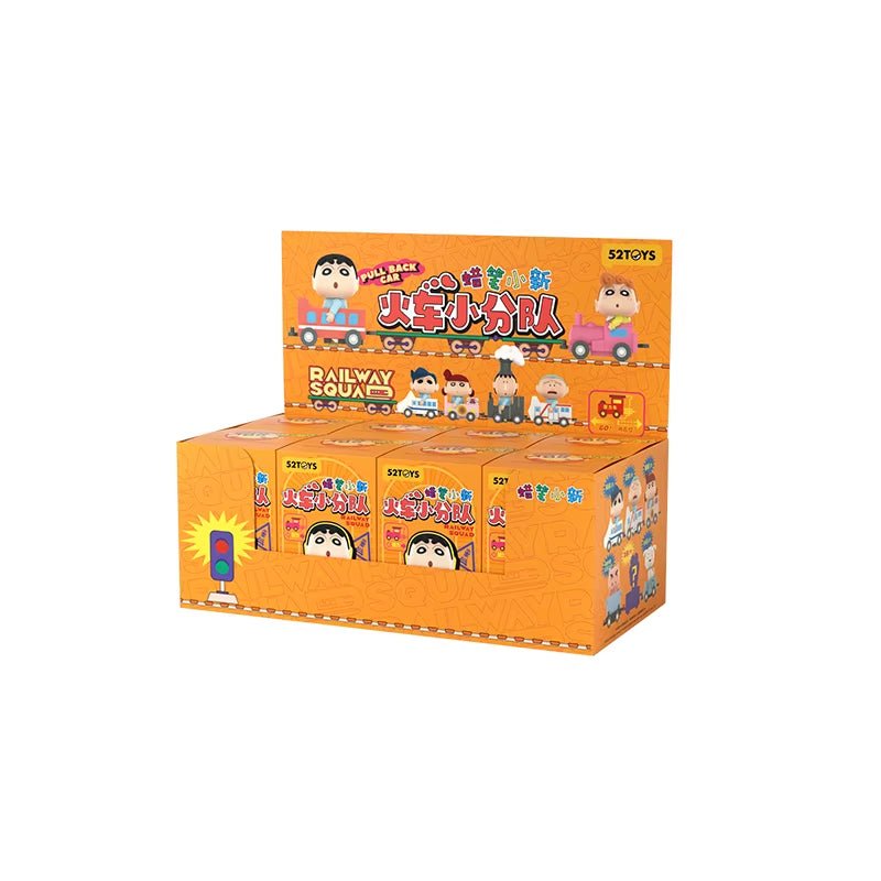 52TOYS Crayon Shin - Chan Railway Squad Series Blind Box - Inaboxstore