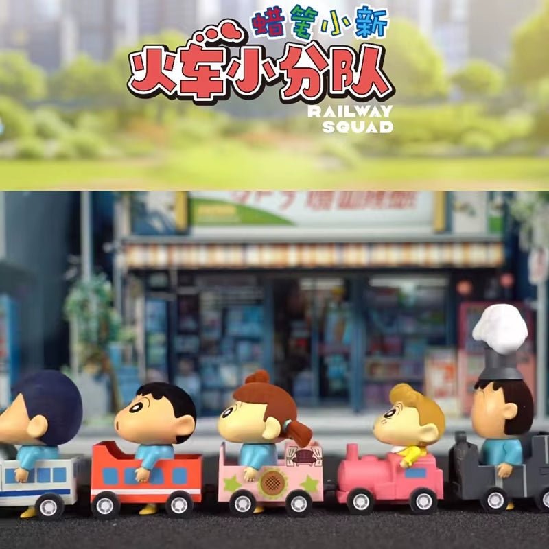 52TOYS Crayon Shin - Chan Railway Squad Series Blind Box - Inaboxstore
