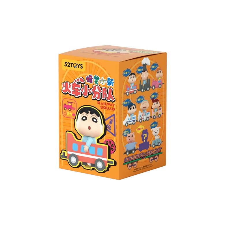 52TOYS Crayon Shin - Chan Railway Squad Series Blind Box - Inaboxstore