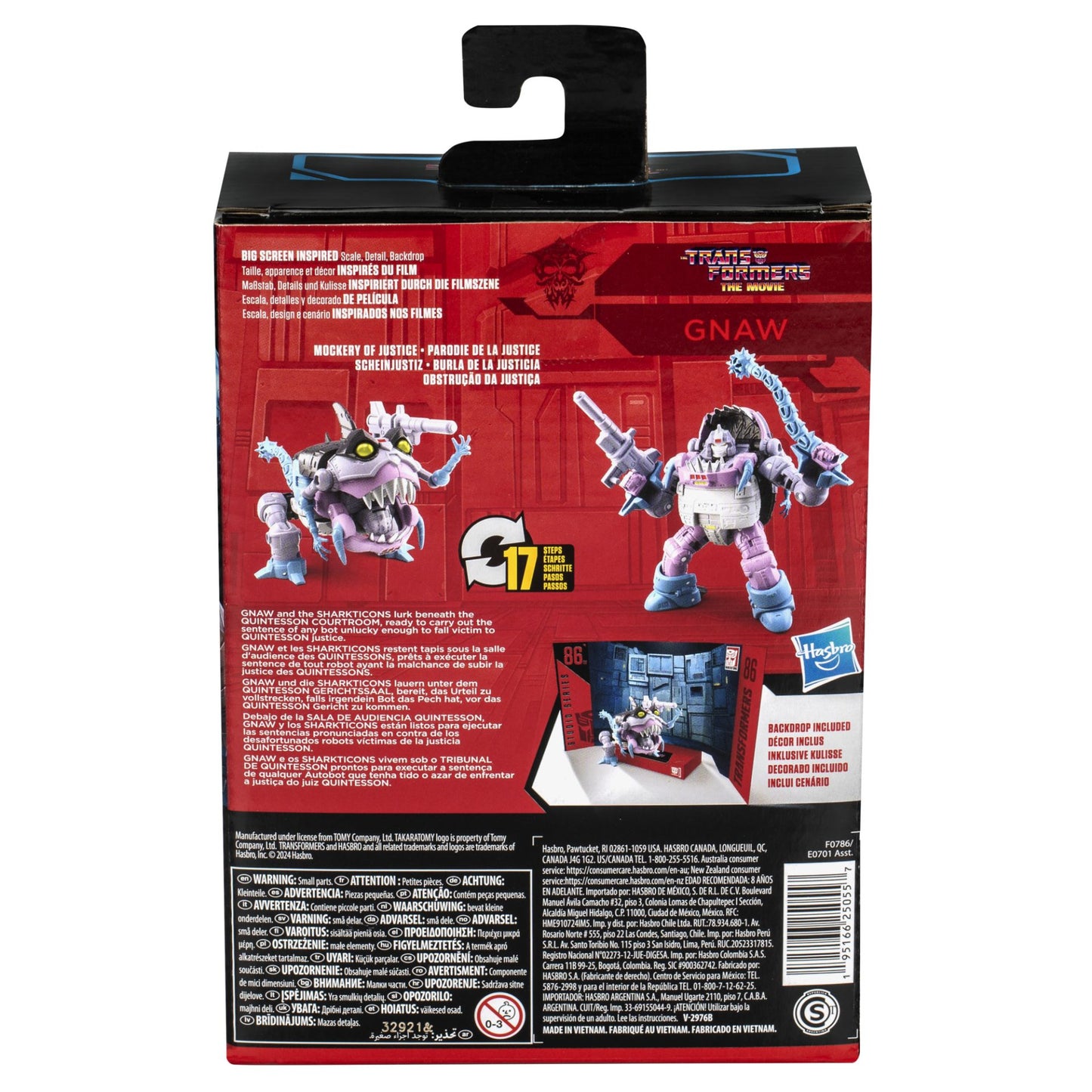 Deluxe Class Gnaw Action Figure - Transformers Studio Series 86-08