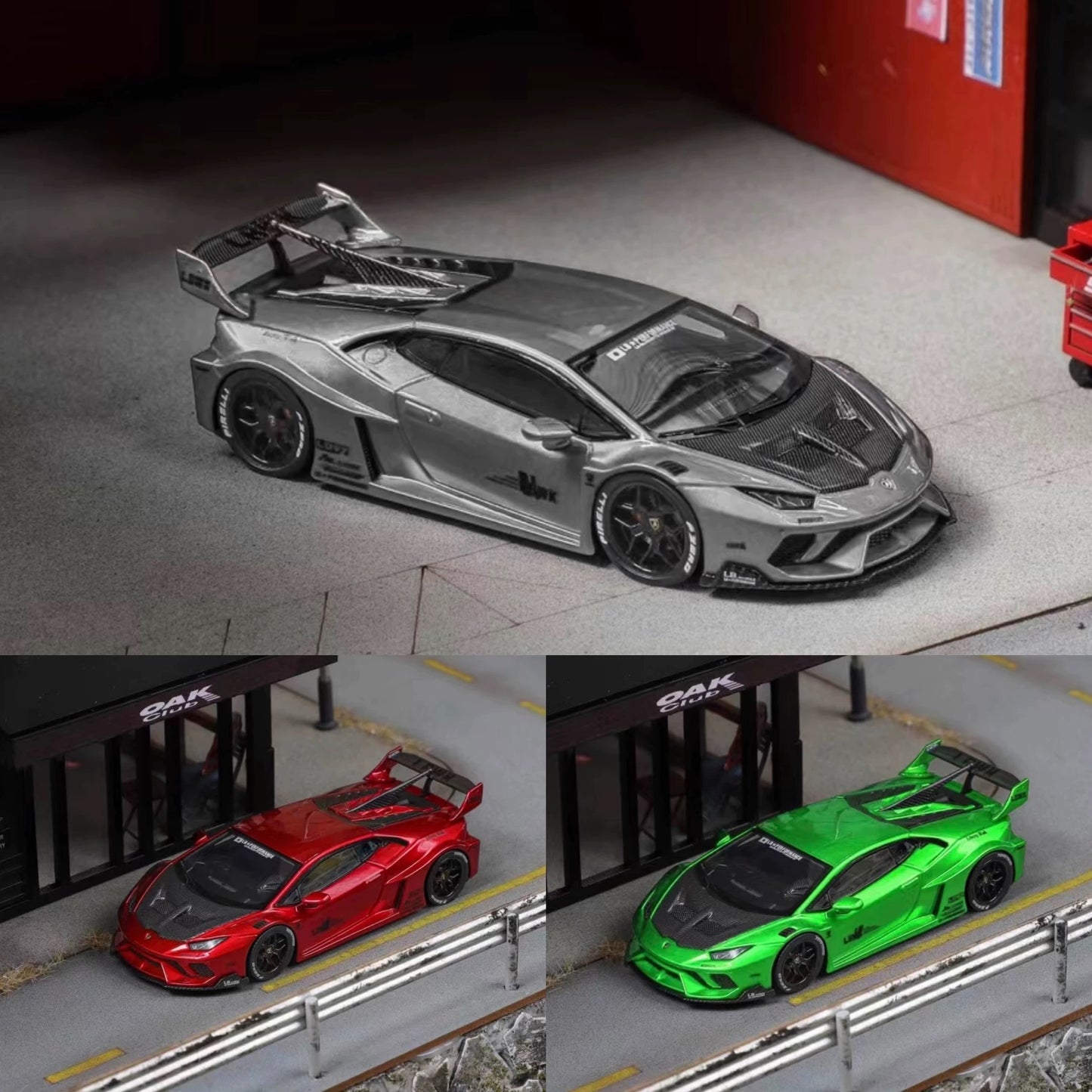 The Tuner 1:64 Lamborghini Huracan 610 4 Maverick Car Model