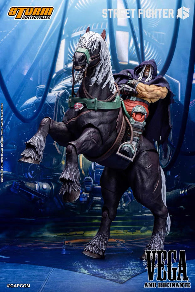 (Pre-Order) Storm Collectibles Street Fighter 6 M. Bison & Rocinante 1/12 Scale Action Figure Set