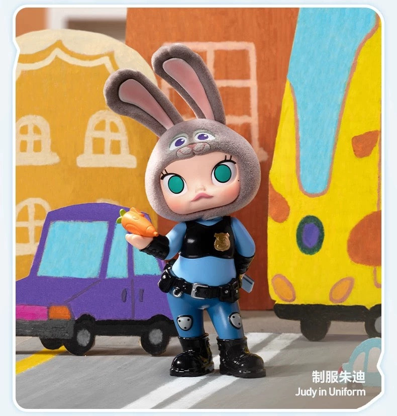 POP MART Molly Zootopia Series Blind Box - 100% Authentic