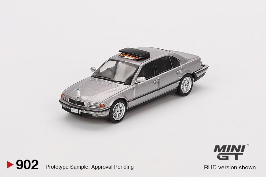 MINI GT 1:64 Diecast Model Car - BMW 750IL "Tomorrow Never Dies" (Blister Packaging) German