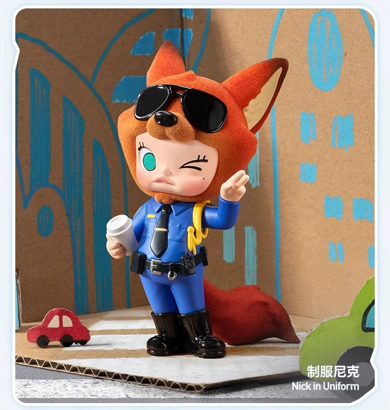 POP MART Molly Zootopia Series Blind Box - 100% Authentic