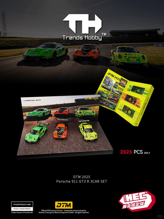 HEC 2026 EXCLUSIVE Trends Hobby Porsche 911 DTM 2025 Limited Edition Se