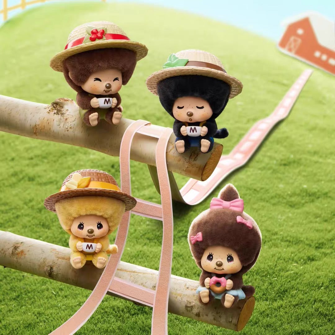 MINISO x Monchhichi Classic Coffee Series Blind Box 100% authentic