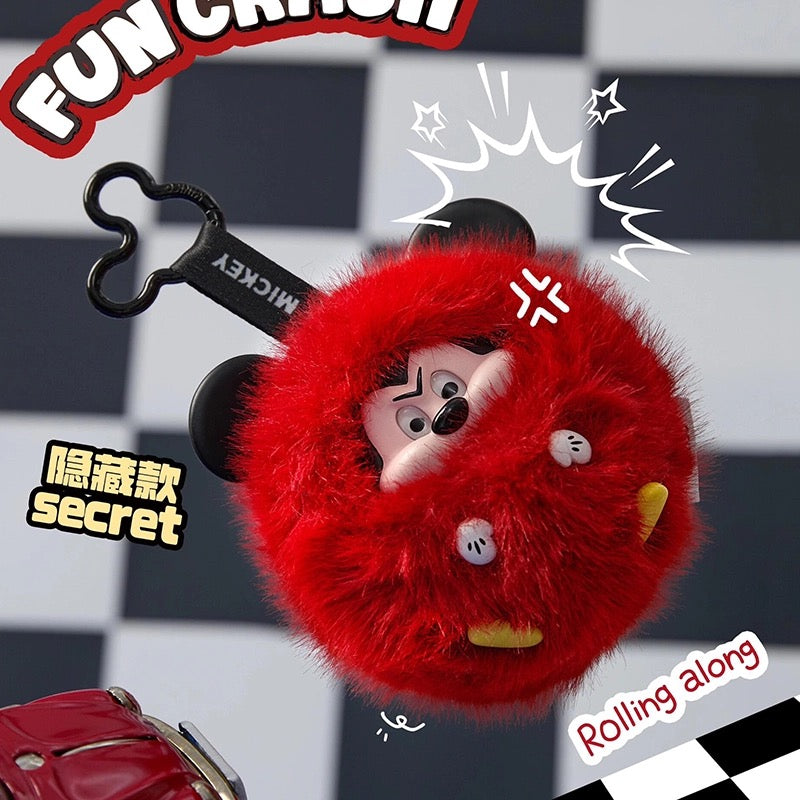 MINISO Disney Mickey Fun Crash Series Vinyl Plush Pendant