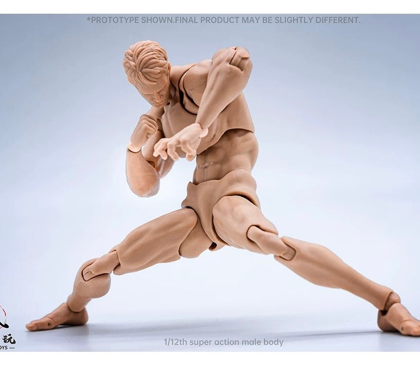 Wind Toys Male Body - 3 Colors 1/12