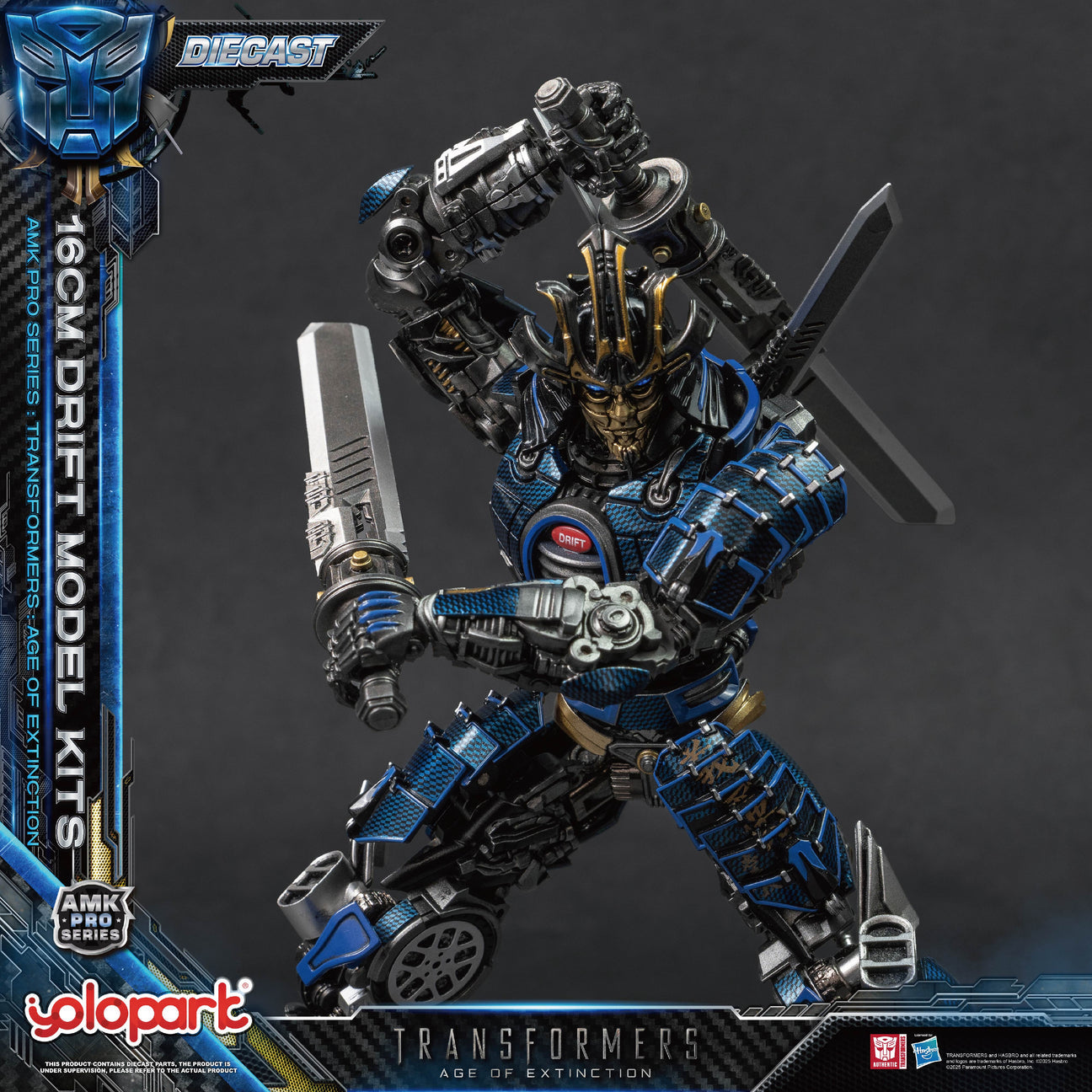 Yolopark - TRANSFORMERS AGE OF EXTINCTION: AMK Pro Series DRIFT