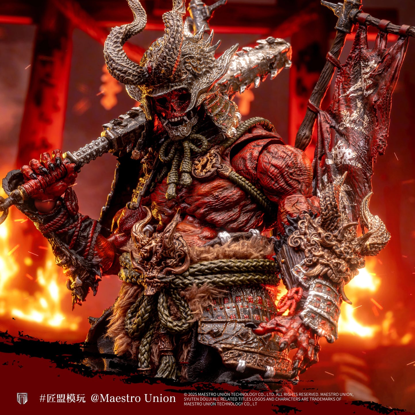 Maestro Union 1/12 IMMORTAL LEGEND Series MU-IL001 Syuten Douji Action Figure