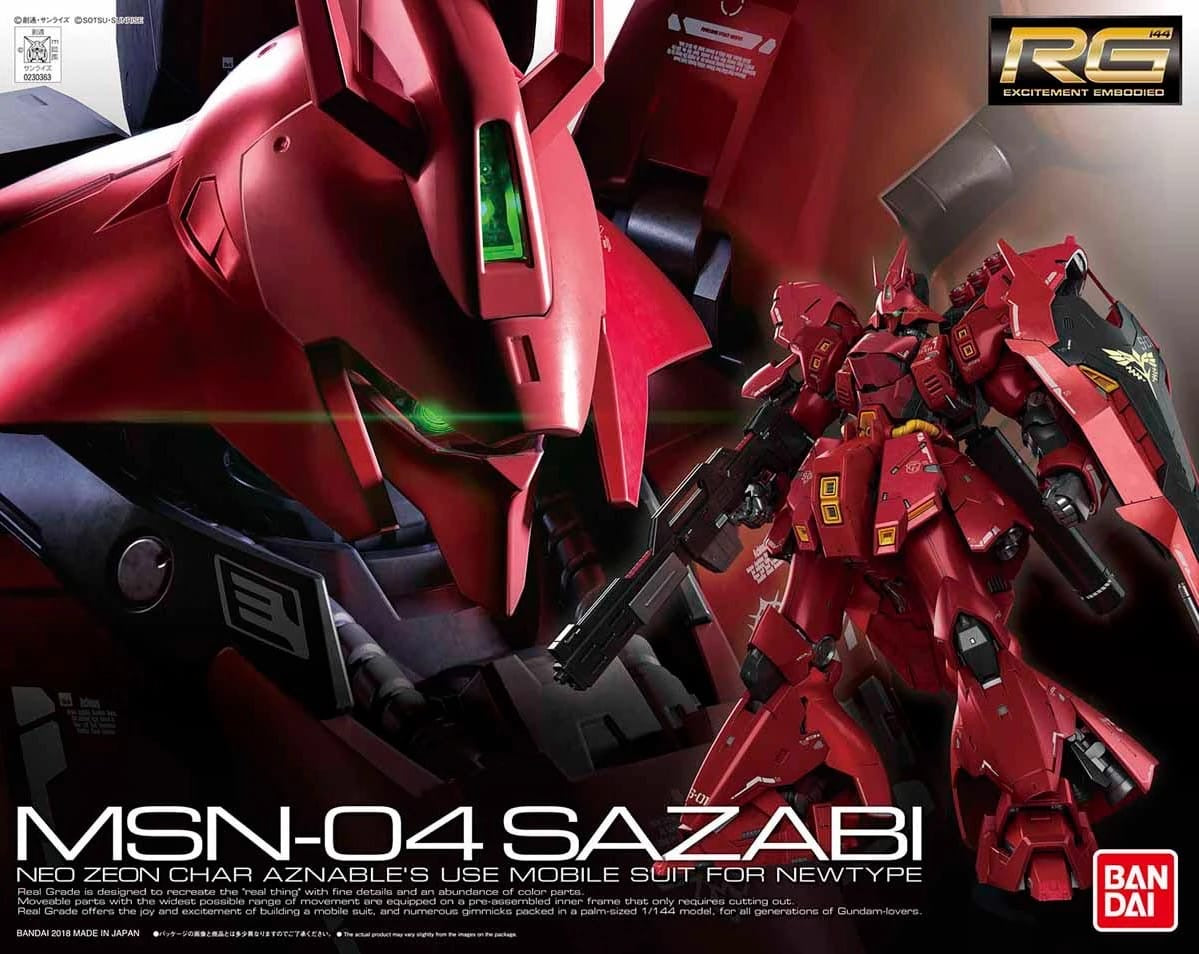 RG MSN-04 SAZABI [SPECIAL COATING] RG 1/144 MSN-04 Sazabi (Special