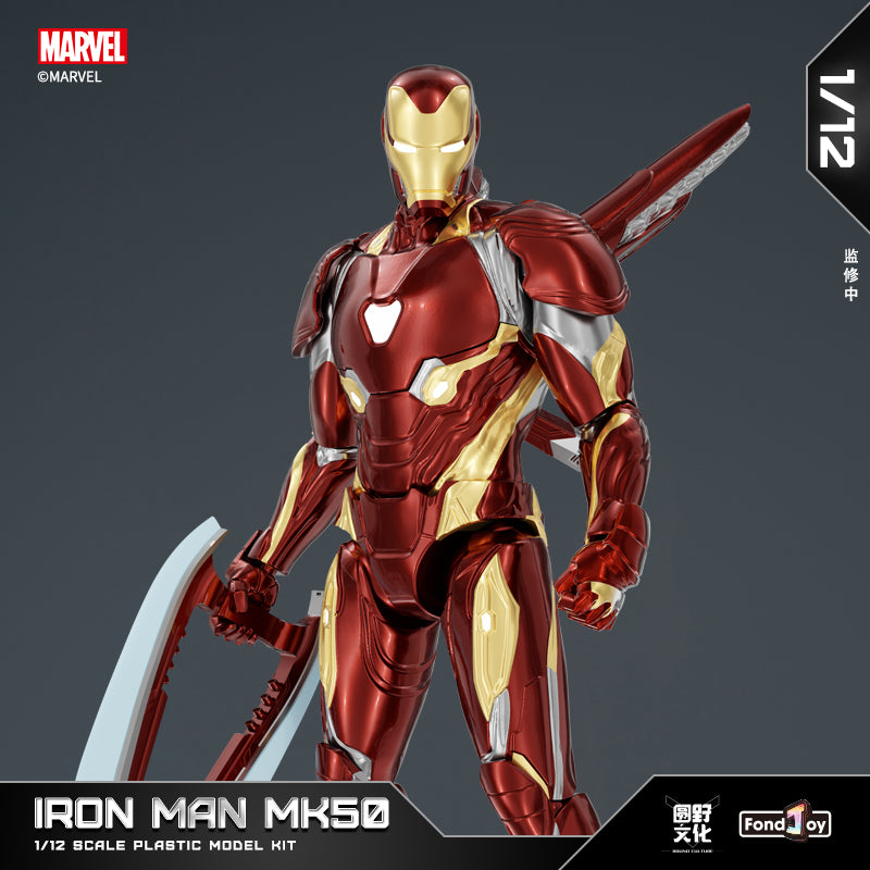 Fondjoy Avengers Marvel The Infinity Saga 1/12 Iron Spider Iron Man Hulk Captain America Model Kit - Action Figure