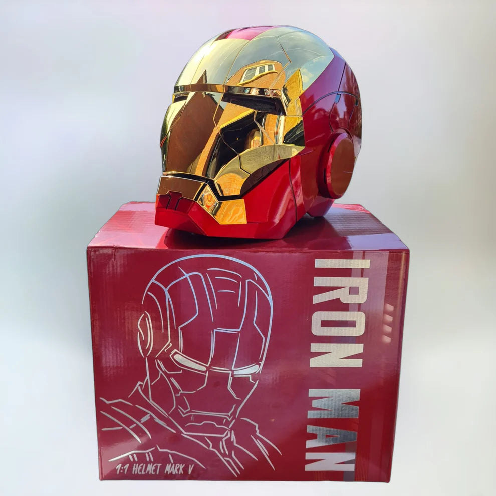 Iron Man MK5 Helmet 1:1 with Voice , Remote and Touch controls Iron Man MK5 Helmet 1:1 with Voice , Remote and Touch controls