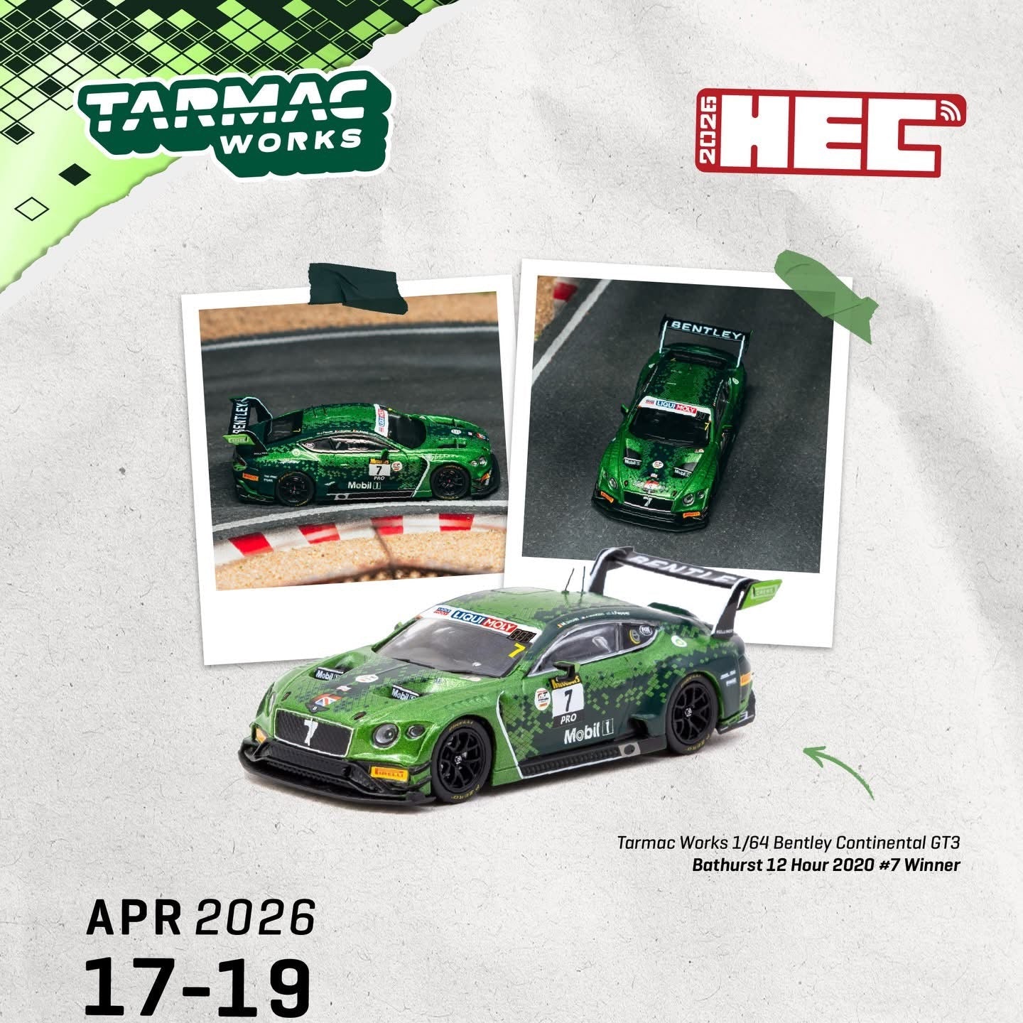 HEC 2026 EXCLUSIVE Tarmac Works Bentley Continental GT3