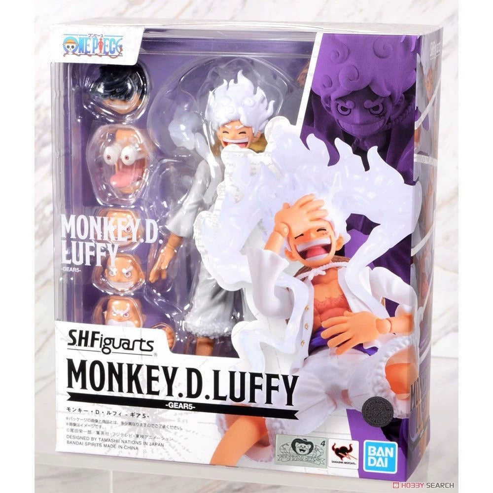 gear 5 action figure S.H.Figuarts One Piece Monkey D. Luffy (Gear 5) SHF