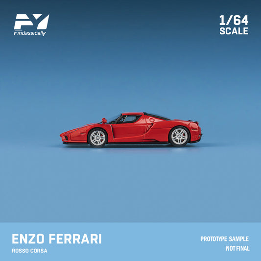 Finclassically 1:64 Enzo (2 Versions) RED and NFS POLICE
