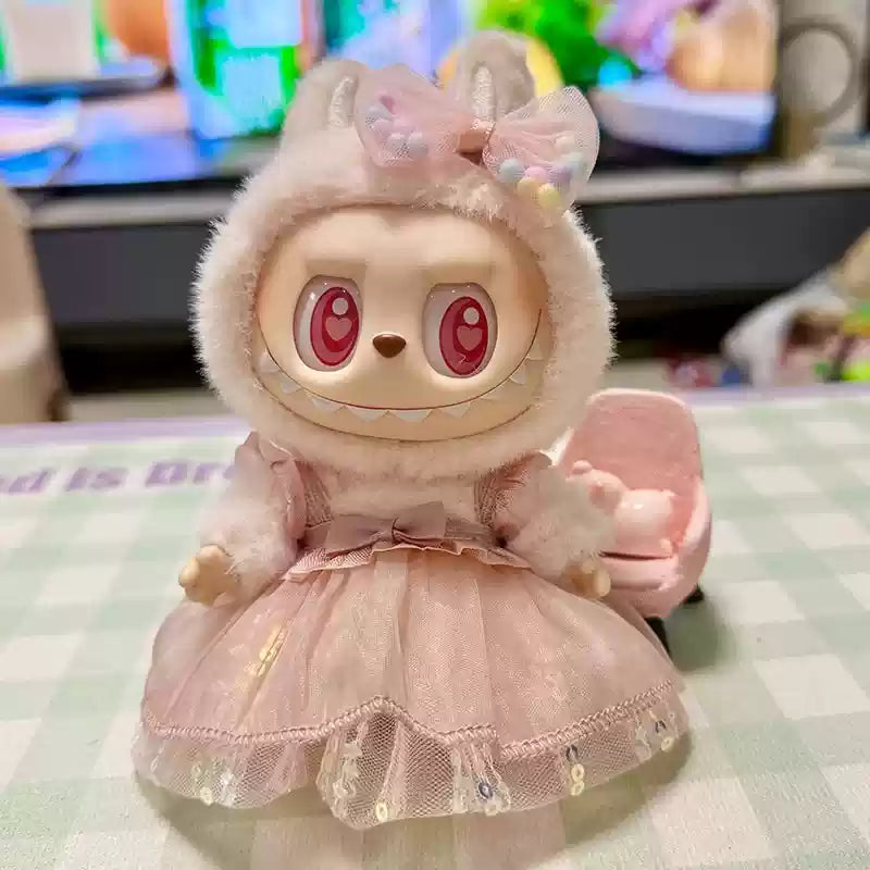 Popmart Labubu Vinyl Plush Clothes - 17cm Vinyl Outfit