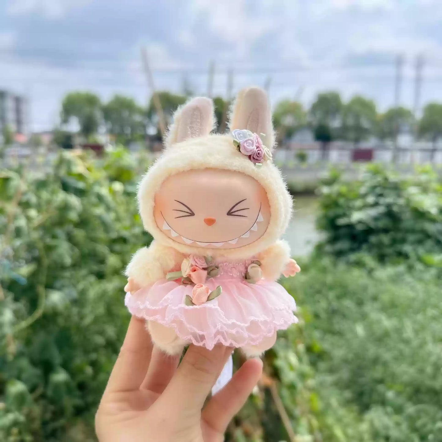 Popmart Labubu Vinyl Plush Clothes - 17cm Vinyl Outfit