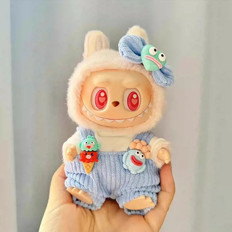 Popmart Labubu Vinyl Plush Clothes - 17cm Vinyl Outfit