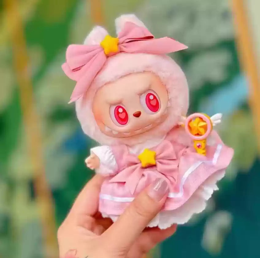 Popmart Labubu Vinyl Plush Clothes - 17cm Vinyl Outfit