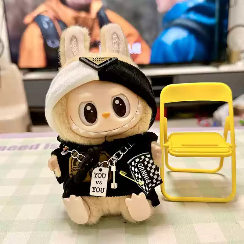 Popmart Labubu Vinyl Plush Clothes - 17cm Vinyl Outfit