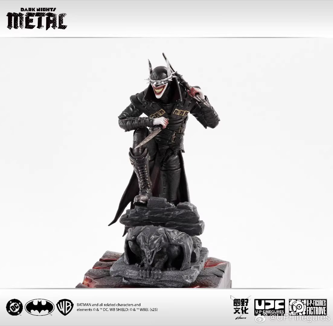 U-P-Finegures LPZZ Dark Nights: Metal/ The Batman Who Laughs- 1/12 Action Figure (Pre-Order)