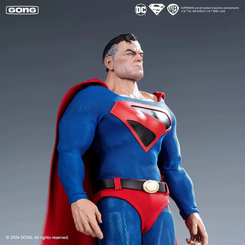 POP MART X Gong Studio 1/12 Kingdom Come Superman Action Figure (Regular Ver.)
