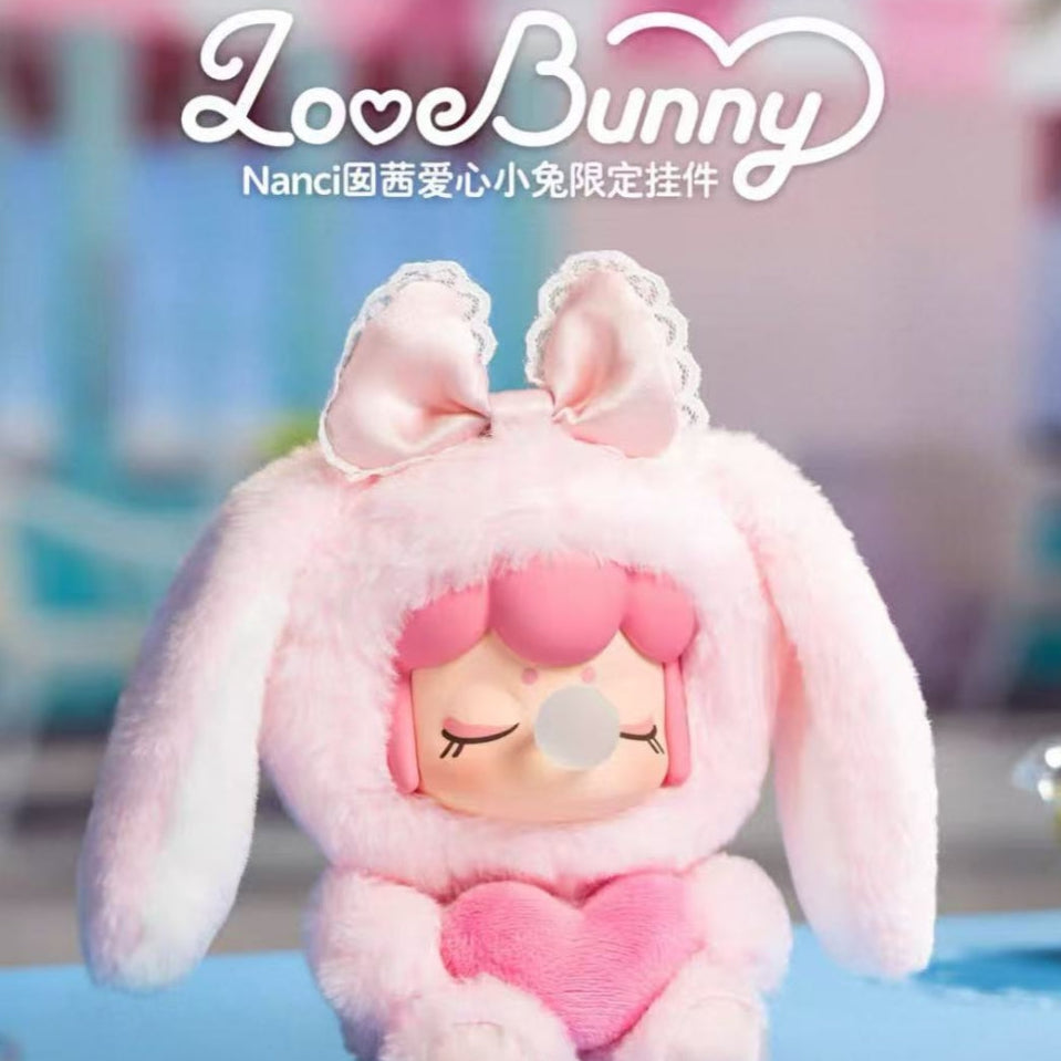 Rolife Nanci Love Bunny Plush Vinyl Pendant Limited Edition