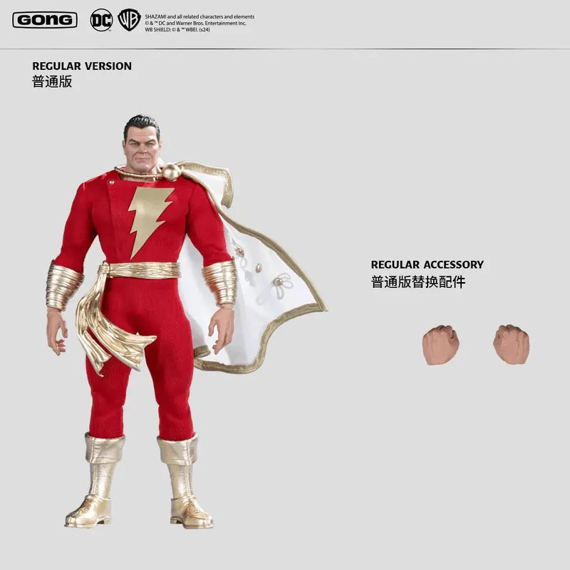 POP MART X Gong Studio 1/12 Kingdom Come SHAZAM Action Figure (Regular Ver.)