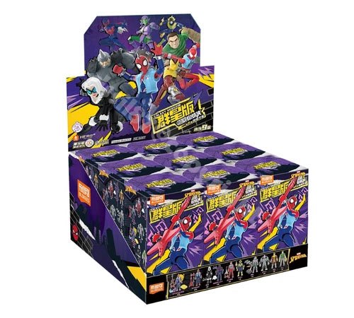 Blokees Marvel Heroes Galaxy Version 06 – Spider - Verse - Inaboxstore