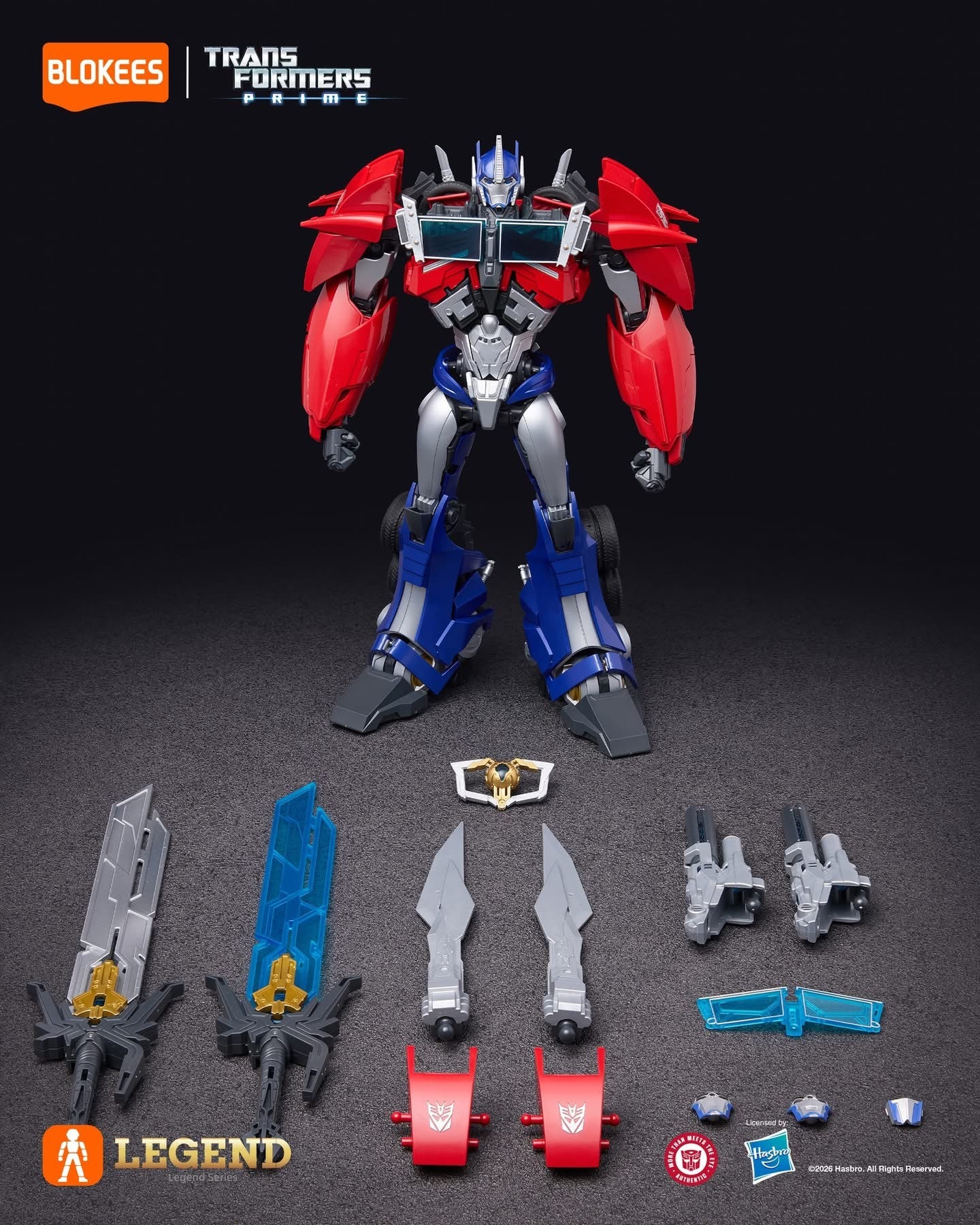 Blokees Transformers Action Edition 06 Optimus Prime Model Kit - Inaboxstore
