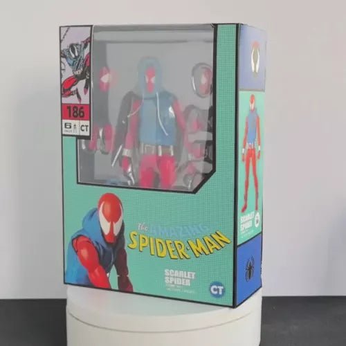 CT Toys MAFEX No.186 Scarlet Spider Comic Ver. Spider - Man Action Figure - Inaboxstore