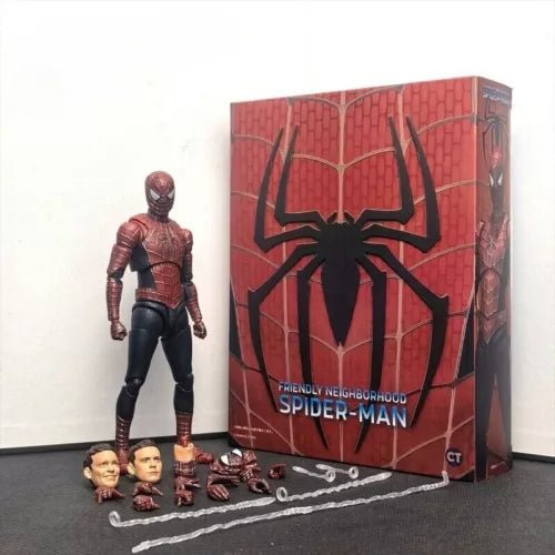 CT Toys S.H.Figuarts Friendly Neighborhood Spider - Man No Way Home Version - Inaboxstore