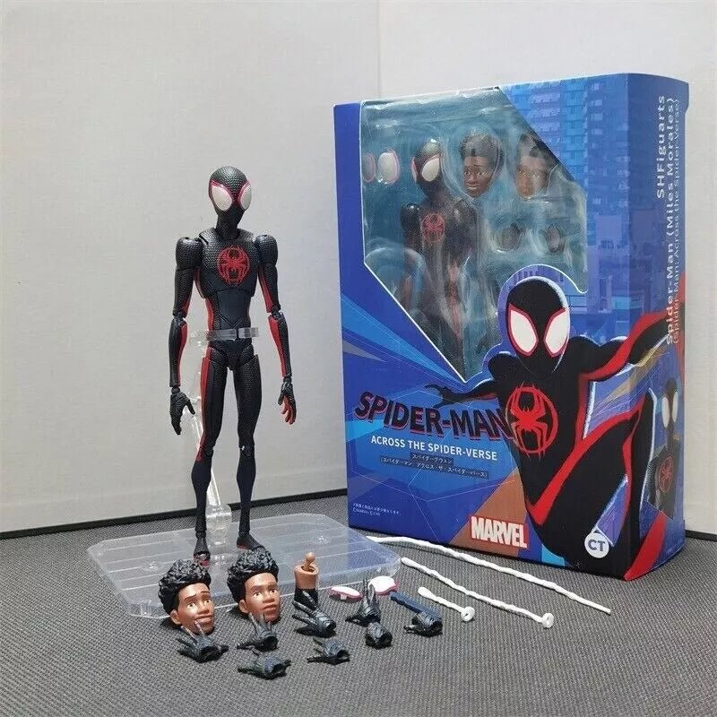 CT Toys S.H.Figuarts Spider - Man Miles Morales Spider - Man Across The Spider - Verse Version - Inaboxstore