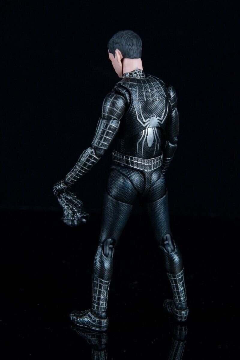 CT Toys S.H.Figuarts SPIDER - MAN: No Way Home Black Suit Version - Inaboxstore