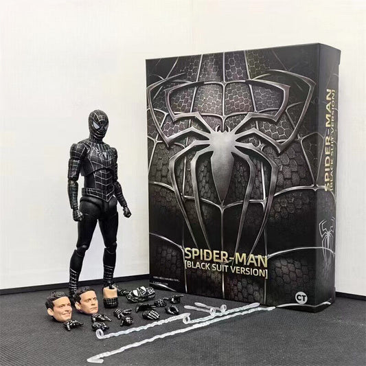 CT Toys S.H.Figuarts SPIDER - MAN: No Way Home Black Suit Version - Inaboxstore