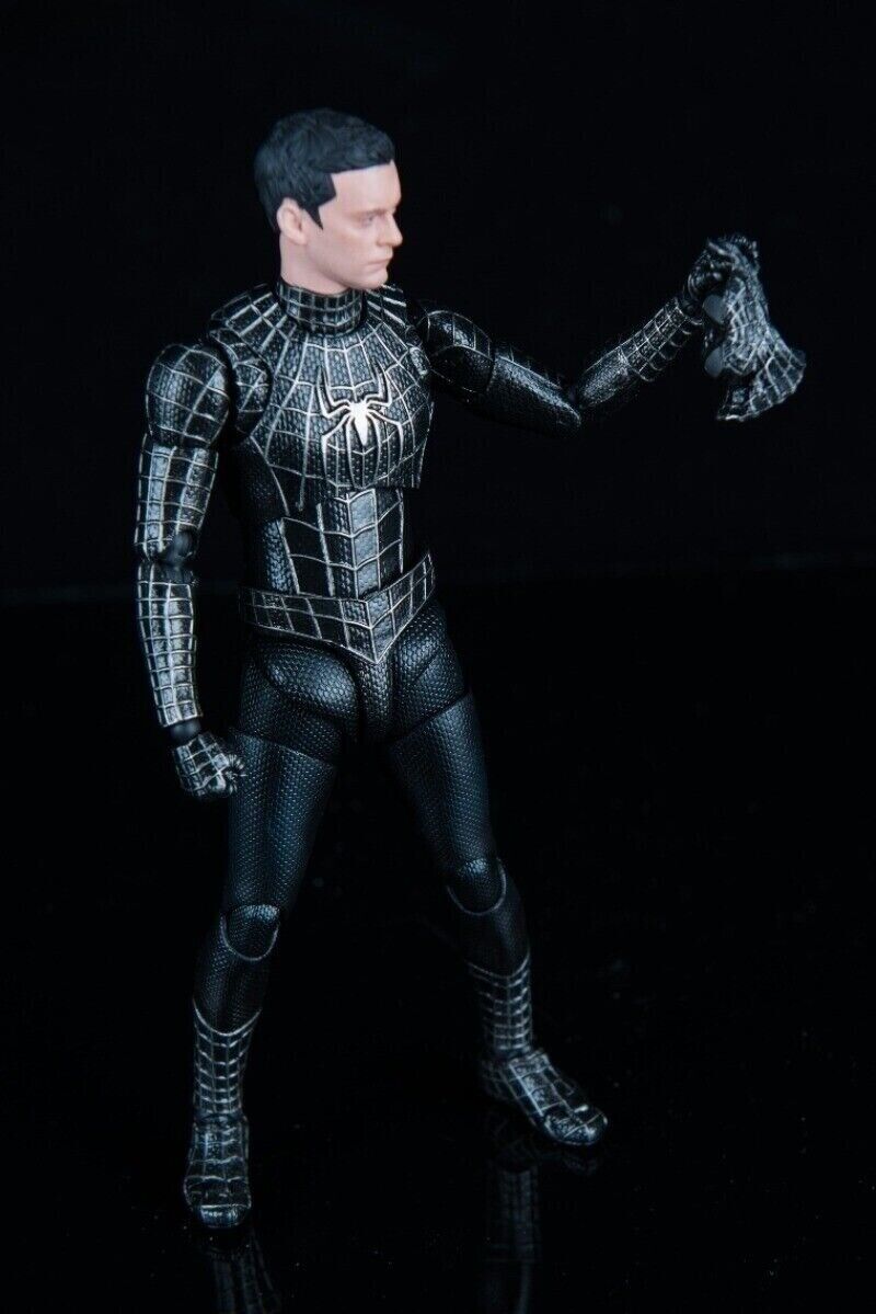 CT Toys S.H.Figuarts SPIDER - MAN: No Way Home Black Suit Version - Inaboxstore