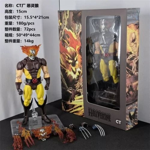 CT Toys X - MEN Hellverine Action Figure Vengeance Wolverine - Inaboxstore