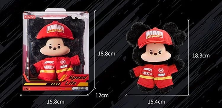 Disney x Formula 1 Mickey Plush by MINISO - Limited Edition - Inaboxstore
