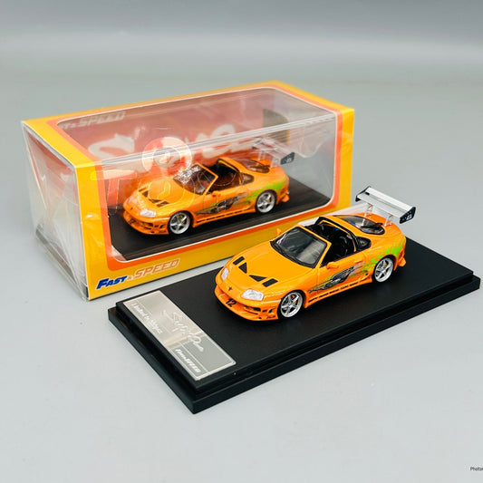 Fast Speed Supra 1/64 scale with and without Figure - Inaboxstore